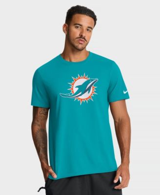 Nike мужская футболка с круглым вырезом и логотипом Miami Dolphins