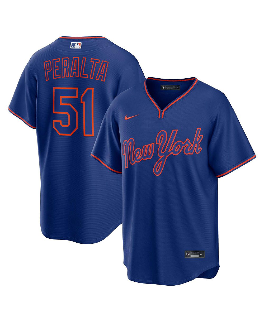 Nike Men's New York Mets Freddy Peralta Replica Alternate Jersey