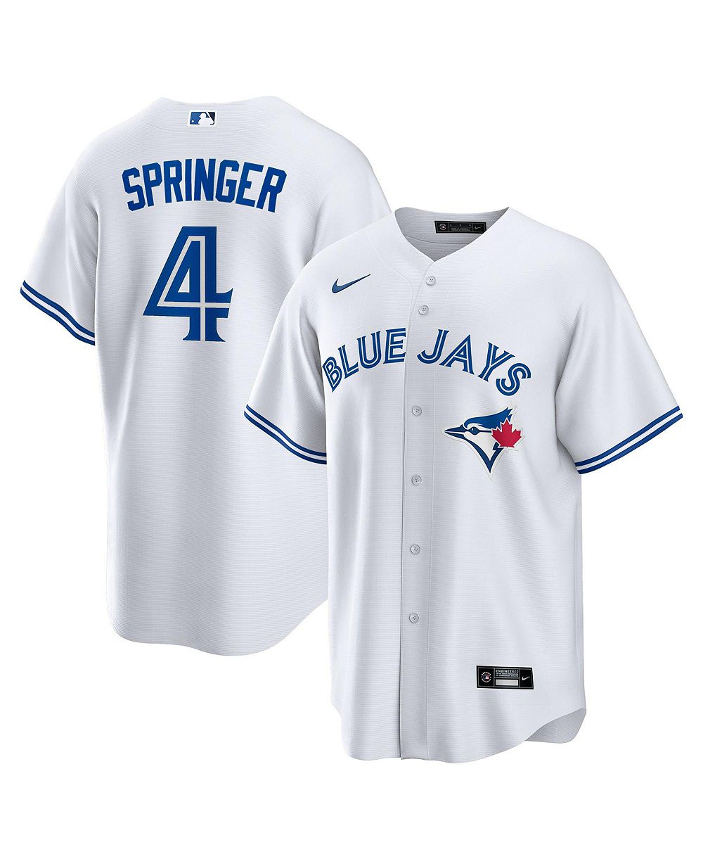 Nike Men's George Springer Toronto Blue Jays Home Replica Jersey