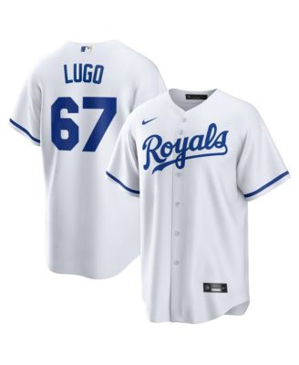 Мужское джерси Nike Kansas City Royals Seth Lugo с коротким рукавом и V-образным вырезом