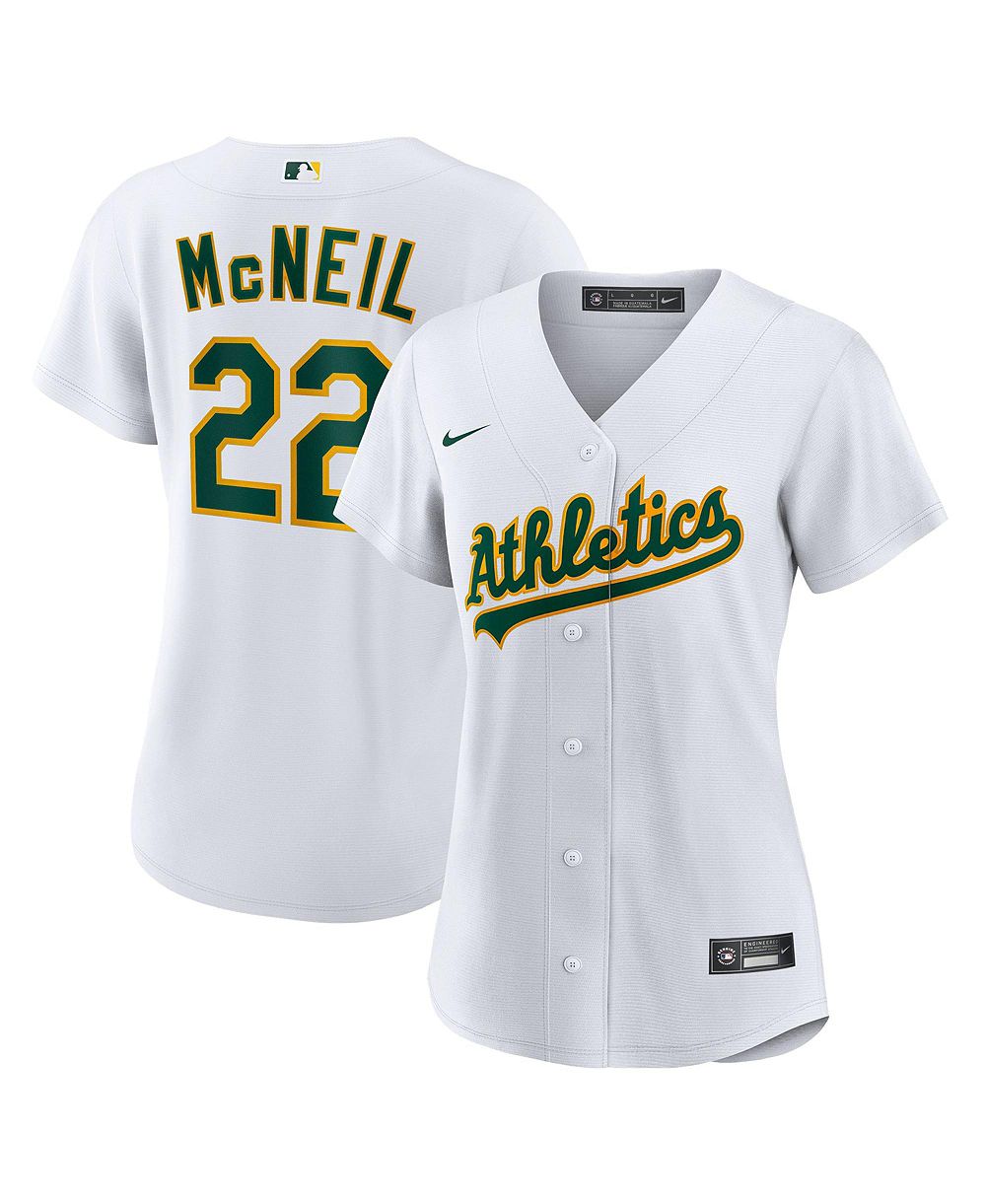Nike Женская джерси Nike Oakland Athletics Jeff McNeil Home Replica