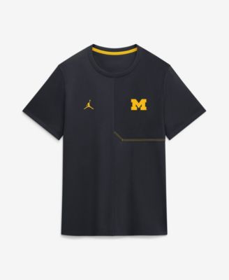 Jordan мужская футболка Michigan Wolverines 2026 Sideline Coach
