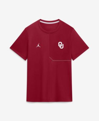 Jordan мужская футболка с надписью «Sideline Coach» команды Oklahoma Sooners