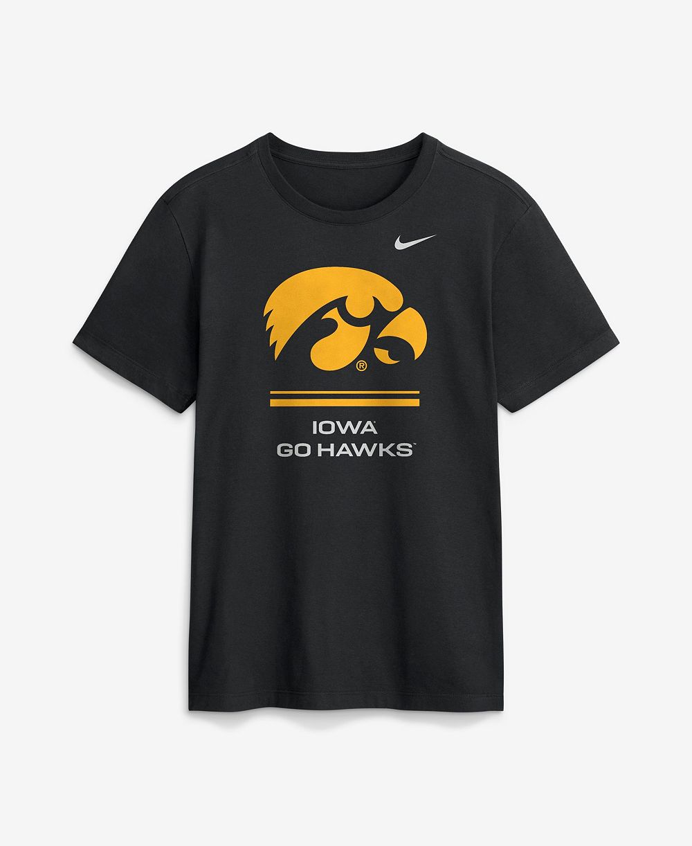 Nike мужская футболка Iowa Hawkeyes 2026 для боковой линии