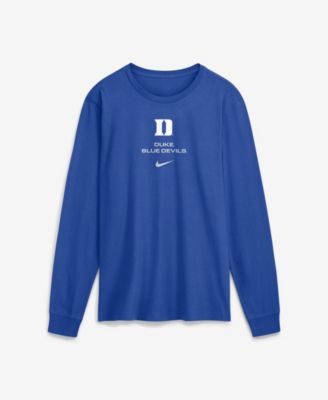 Мужская длинная футболка Nike Duke Blue Devils Sideline Dri-FIT