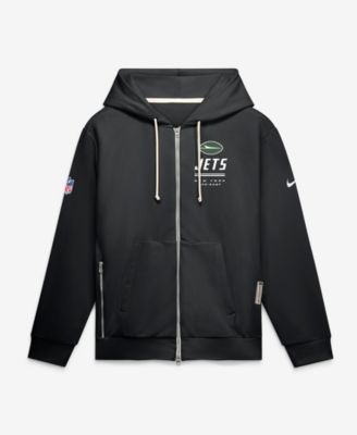 Nike мужская толстовка с капюшоном на молнии свободного кроя New York Jets Quarterback Scramble