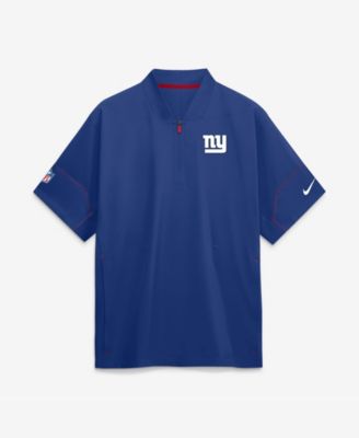 Nike Мужской New York Giants Sideline Coach Quarter-Zip T-Shirt