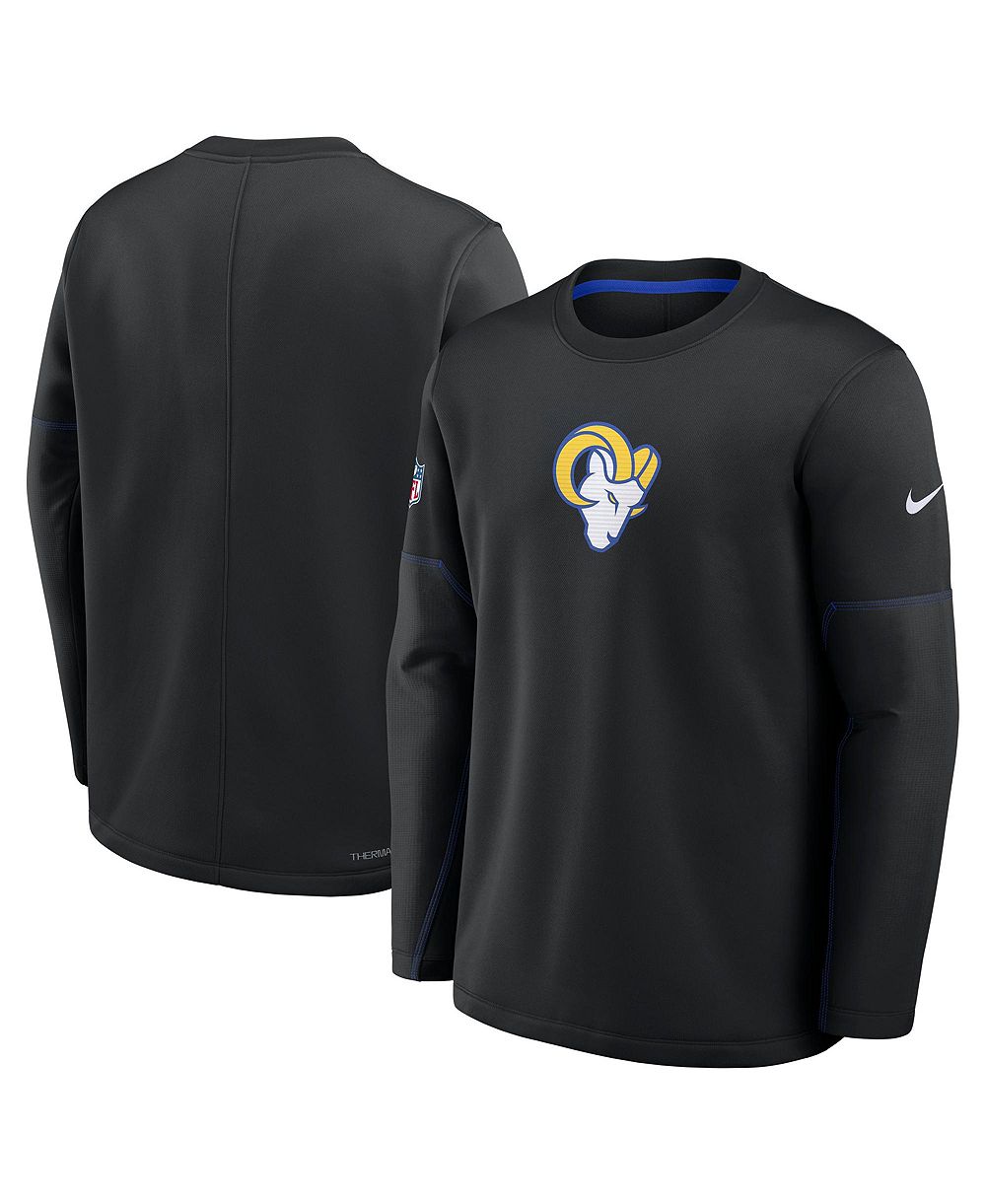 Мужское флисовое худи Nike Los Angeles Rams Sideline Coaches с графическим принтом