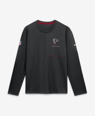 Nike мужская футболка Atlanta Falcons Sideline Coaches длинным рукавом