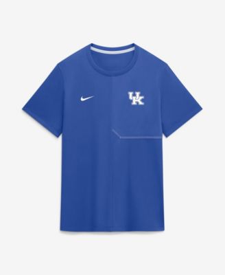 Nike мужская футболка с коротким рукавом и круглым вырезом Kentucky Wildcats 2026 для тренеров с боковой линии