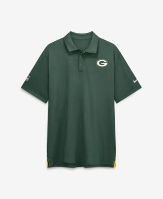 Nike мужская поло Dri-FIT для скамейки запасных Green Bay Packers, зеленая
