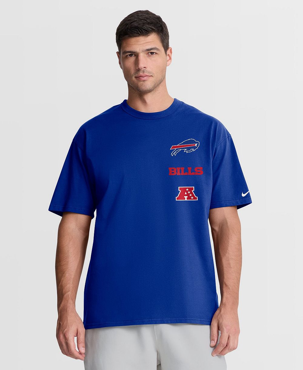 Nike Men's Buffalo Bills Max90 Heavyweight Cotton T-Shirt
