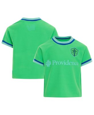 Детская футболка adidas для мальчиков и девочек 2T-5T The Evergreen State Seattle Sounders FC Replica