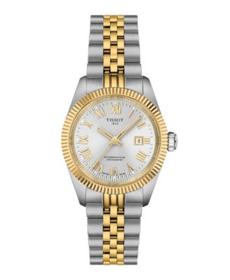Tissot Women's Automatic Ballade Two-Tone Stainless Steel Watch 30mm