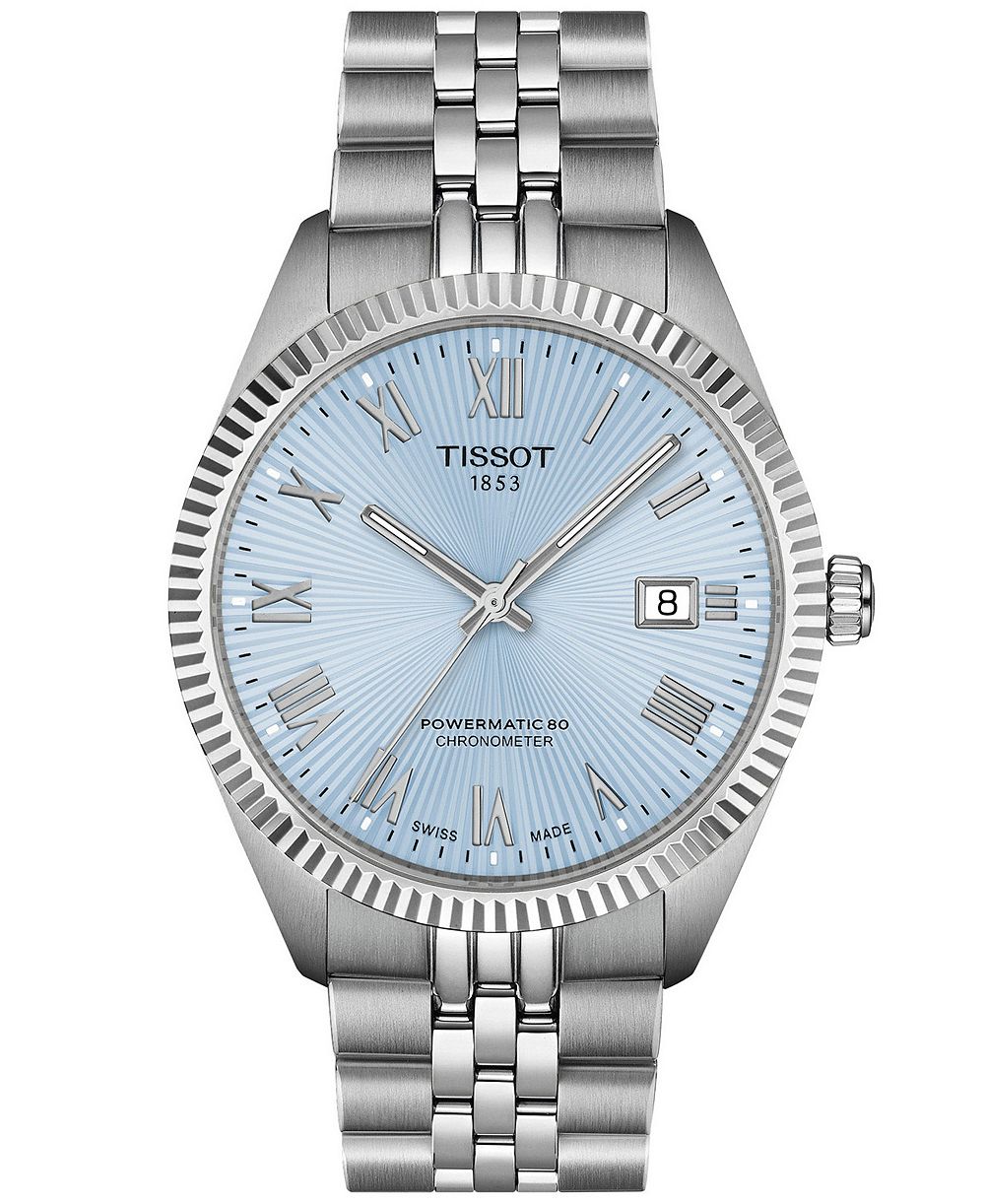 Tissot Men's Mechanical Automatic Ballade COSC Date Stainless Steel Watch 39mm