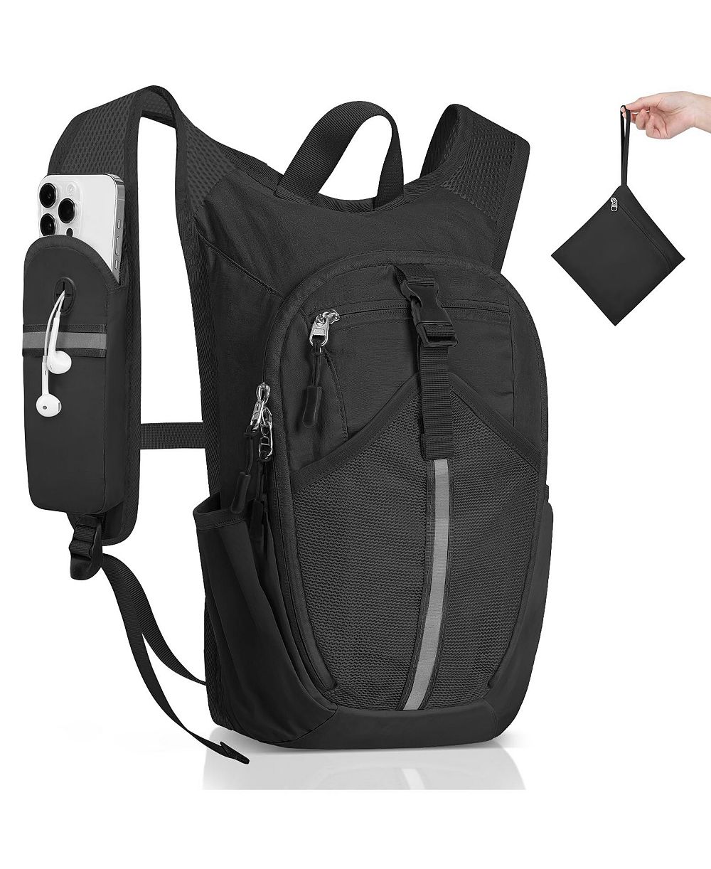 ARONKL Lightweight Foldable Packable Hiking Backpack, Multi Compartment and Adjustable Straps for Camping, Long Walking and Outdoor