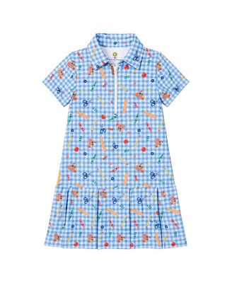 Трикотажное платье Florence Eiseman для девочек 2T - 8 School Print Performance Knit