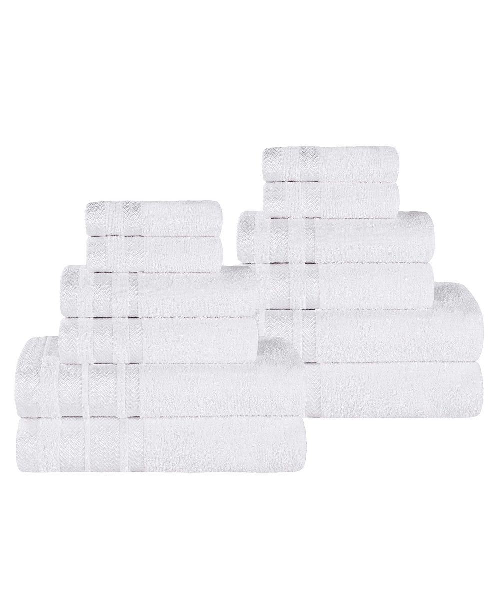 Superior Hays Cotton Absorbent Quick Dry 12-Piece Towel Set
