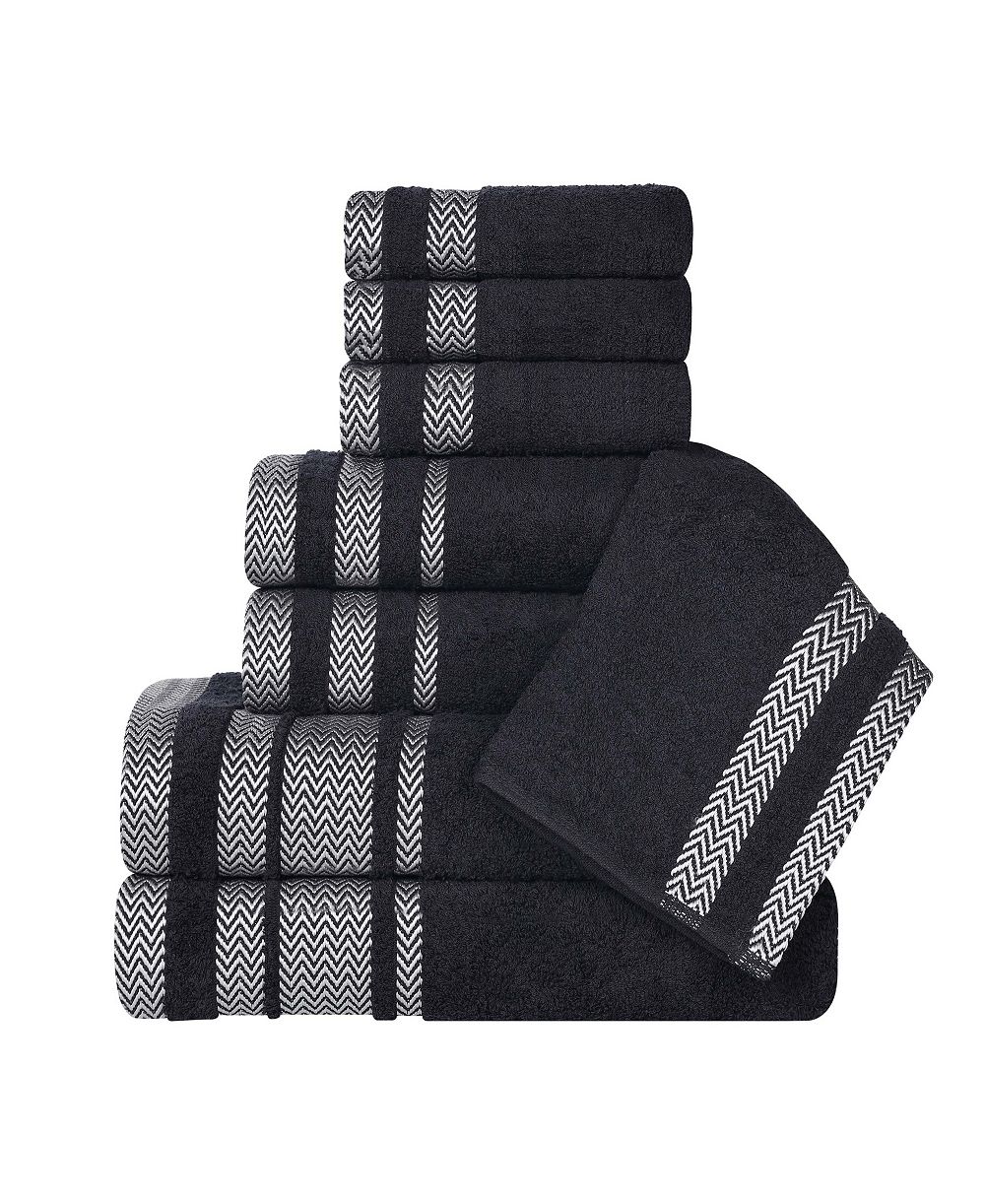 Superior Hays Cotton Absorbent Quick Dry 8-Piece Towel Set