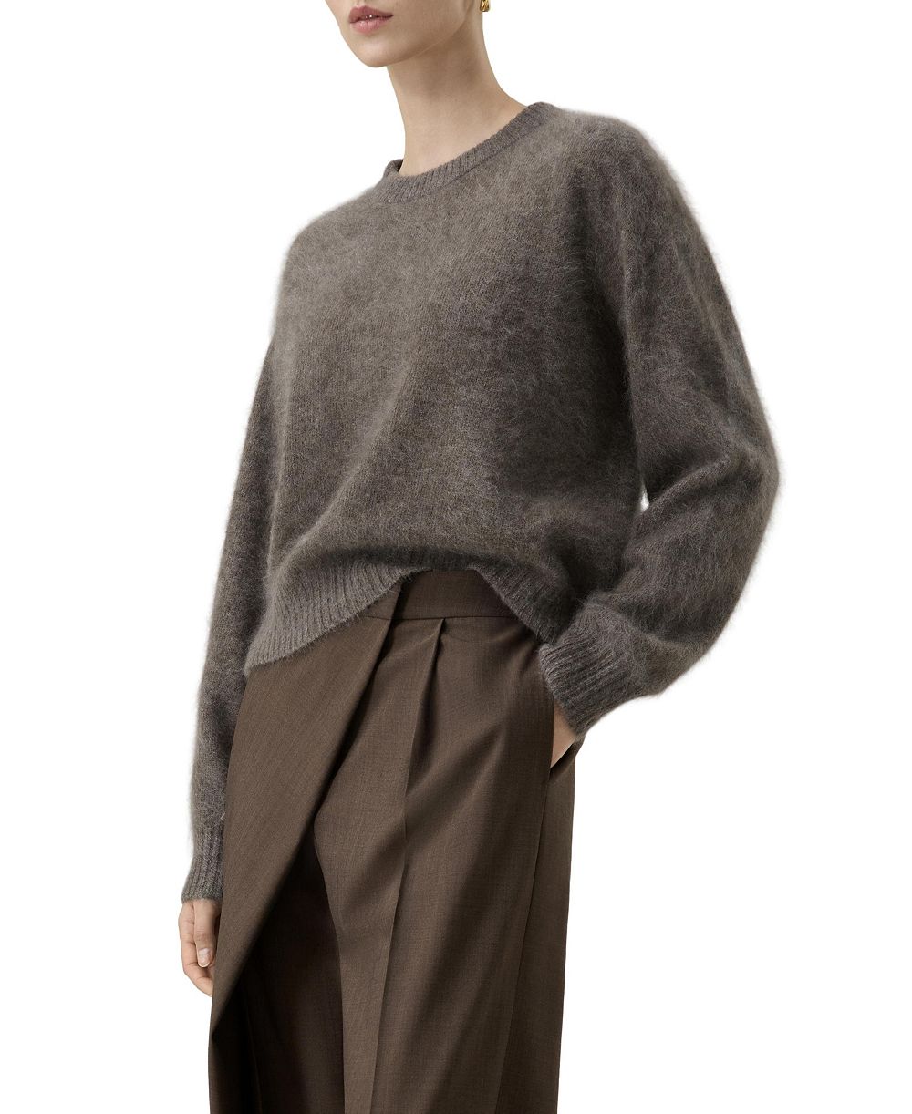 LILYSILK Women's Cashmere Oversized Brushed Sweater