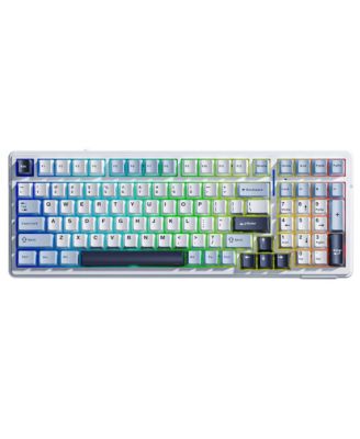 AULA F99 PRO беспроводная механическая игровая клавиатура, Tri-Mode, RGB подсветка, Gasket Structure