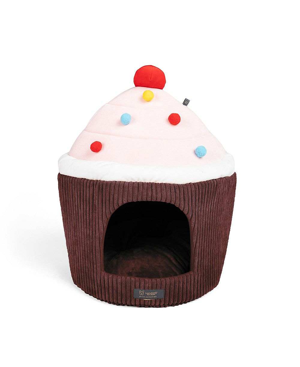 NANDOG The Fun Collection Cupcake Dog and Cat Hut
