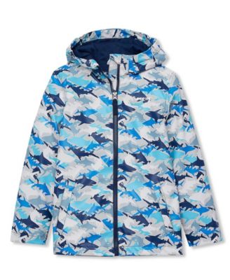 Lands' End Детский магический дождевик с принтом, размер XXsmall - Small