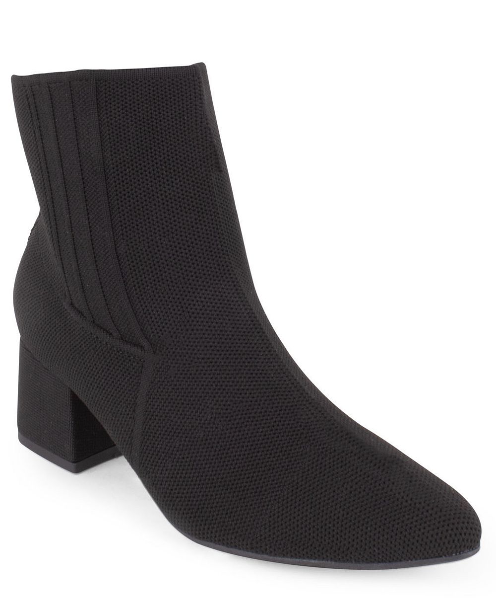 Tahari Women's Crocus Knit Slip-On Booties