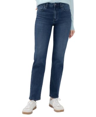 Silver Jeans Co. женские джинсы с высокой талией и прямыми штанинами Isbister
