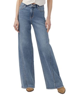 Silver Jeans Co. женские джинсы Isbister с высокой посадкой и широкими штанинами