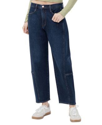 Женские джинсы Silver Jeans Co. Slim Barrel с высокой посадкой и стрейчем