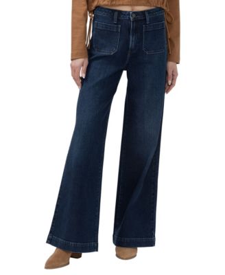 Silver Jeans Co. Women's Isbister High-Rise Wide-Leg Jeans