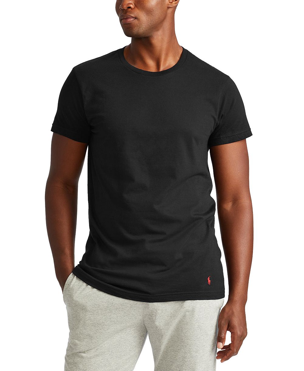 Polo Ralph Lauren Men's 3-Pack Big Crewneck Undershirts