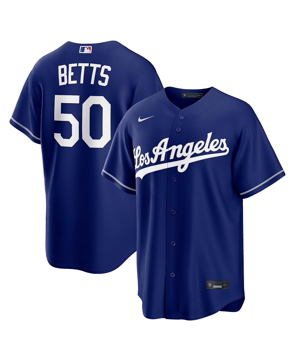 Мужская игровая реплика джерси Nike Los Angeles Dodgers Mookie Betts Alternate