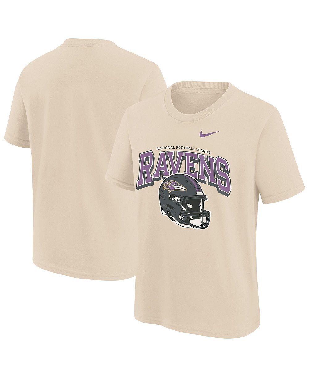 Детская футболка Nike с принтом Baltimore Ravens, винтажный стиль, для мальчиков и девочек