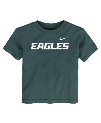 Nike детская футболка с надписью для мальчиков 2T-5T, Philadelphia Eagles, Wordmark