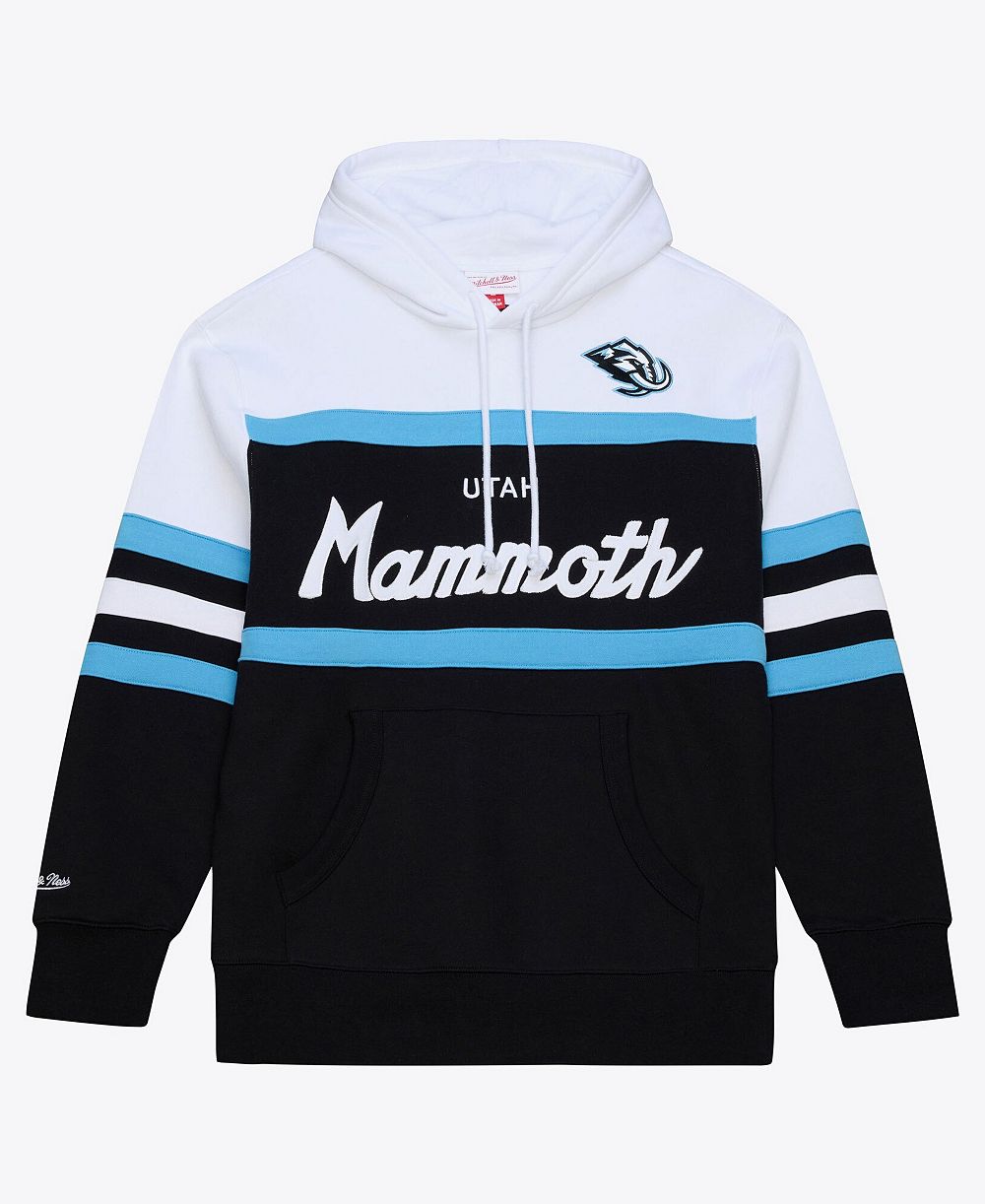 Mitchell & Ness мужской худи с принтом тренера команды Utah Hockey Club