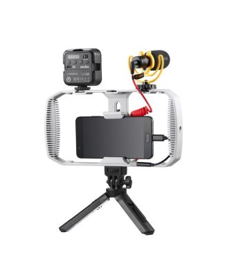 Godox VK1-UC Shotgun Mic & LED Light комплект для влогинга для мобильных устройств USB Type-C
