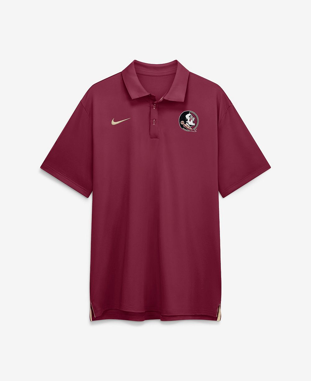 Nike Men's Florida State Seminoles 2026 Sideline Tour Dri-FIT Polo Shirt
