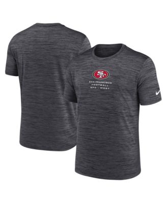 Мужская футболка Nike San Francisco 49ers Velocity Ball Carrier с кросс-окраской