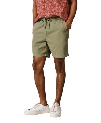 Aubin Men's Allanby Drawstring Cotton Shorts, 6.3" Inseam