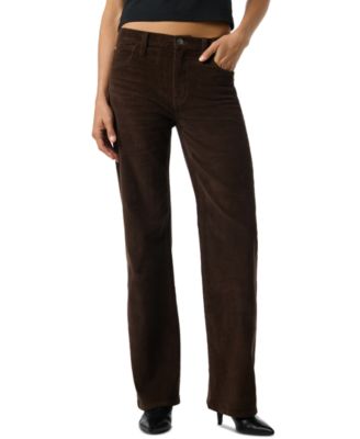 Hudson Jeans женские джинсы Rosalie с высокой талией и широкими штанинами из вельвета