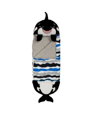 Happy Nappers Ozzy The Shark Medium 2-in-1 Weighted-Arms Pillow and Sleeping Bag