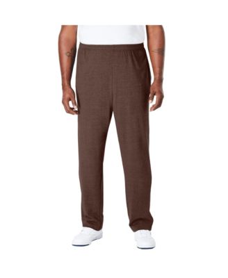 KingSize Men's Lightweight Open-Bottom Cotton Sweatpants
