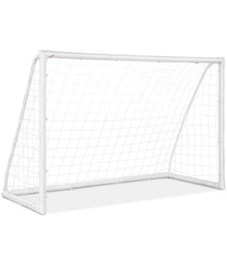 Glintex Футбольные ворота для детей от 6 лет, рама UPVC 6 x 4 ft, 6 колышков