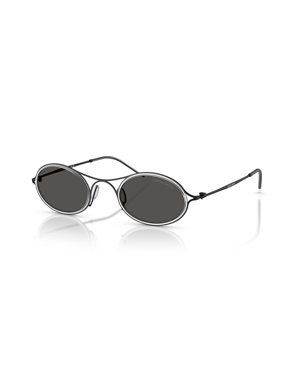Giorgio Armani металлические солнцезащитные очки AR6187