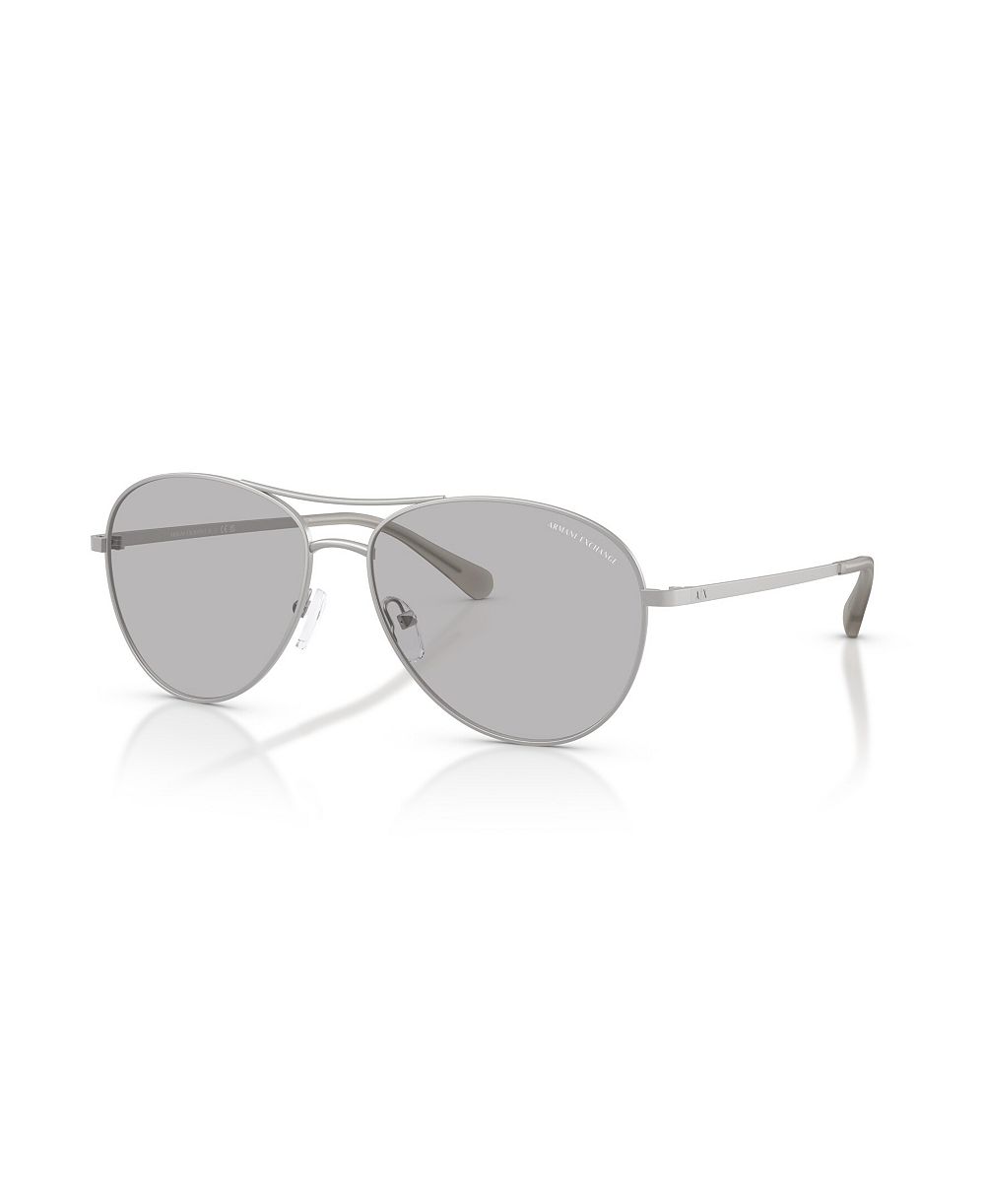 Armani Exchange мужские металлические солнцезащитные очки авиаторы AX2061S