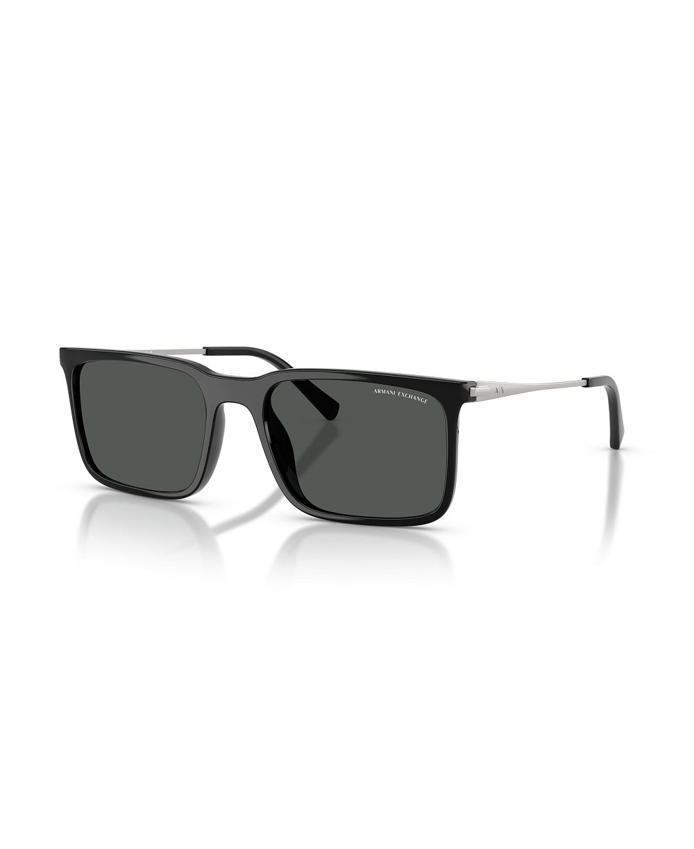 Armani Exchange мужские геометрические солнцезащитные очки AX4175SU