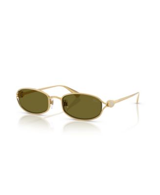 Burberry Women's Oval-Metal Sunglasses BE3177