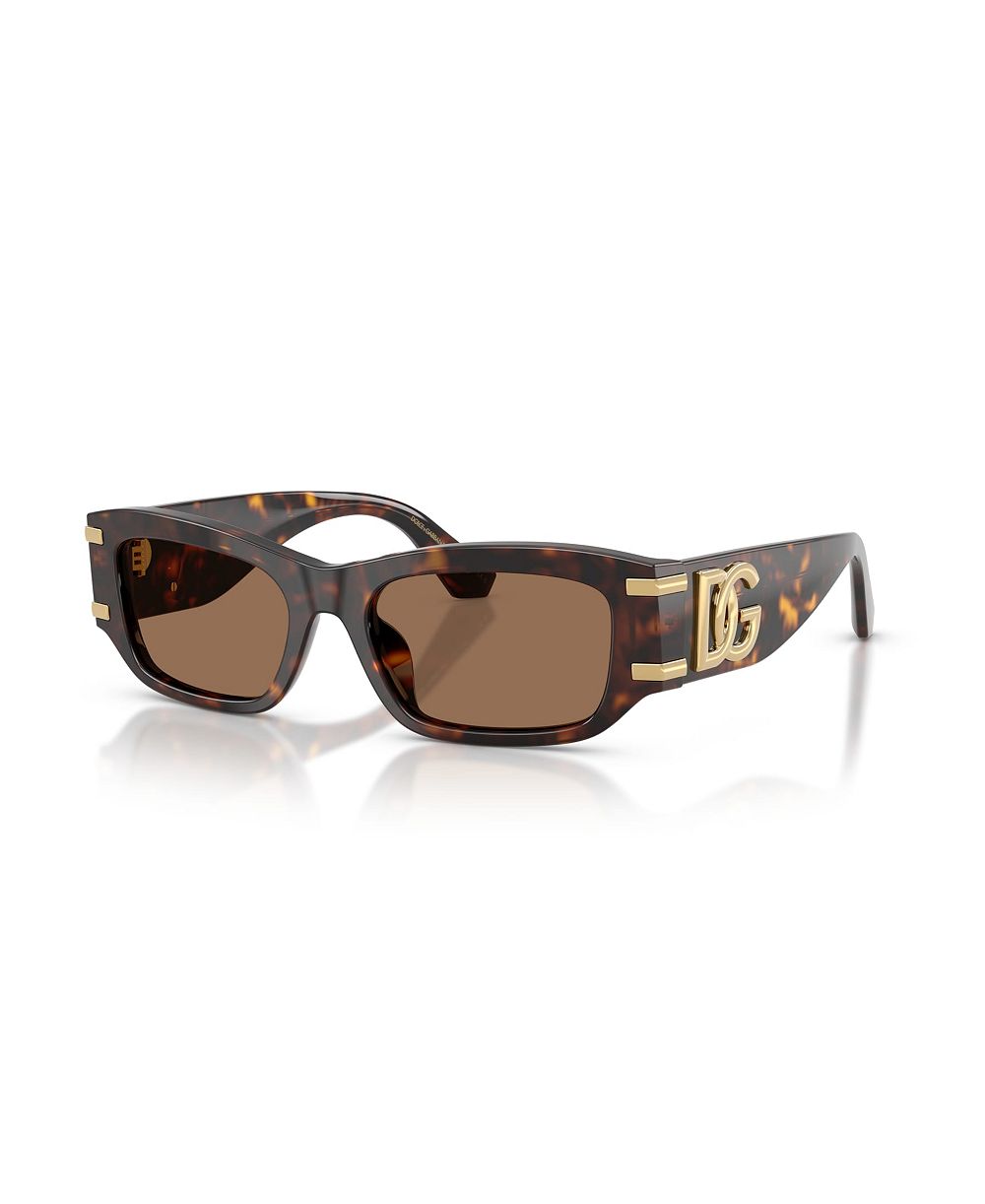 Dolce & Gabbana Girls' Rectangle Sunglasses for Round Faces DG4564